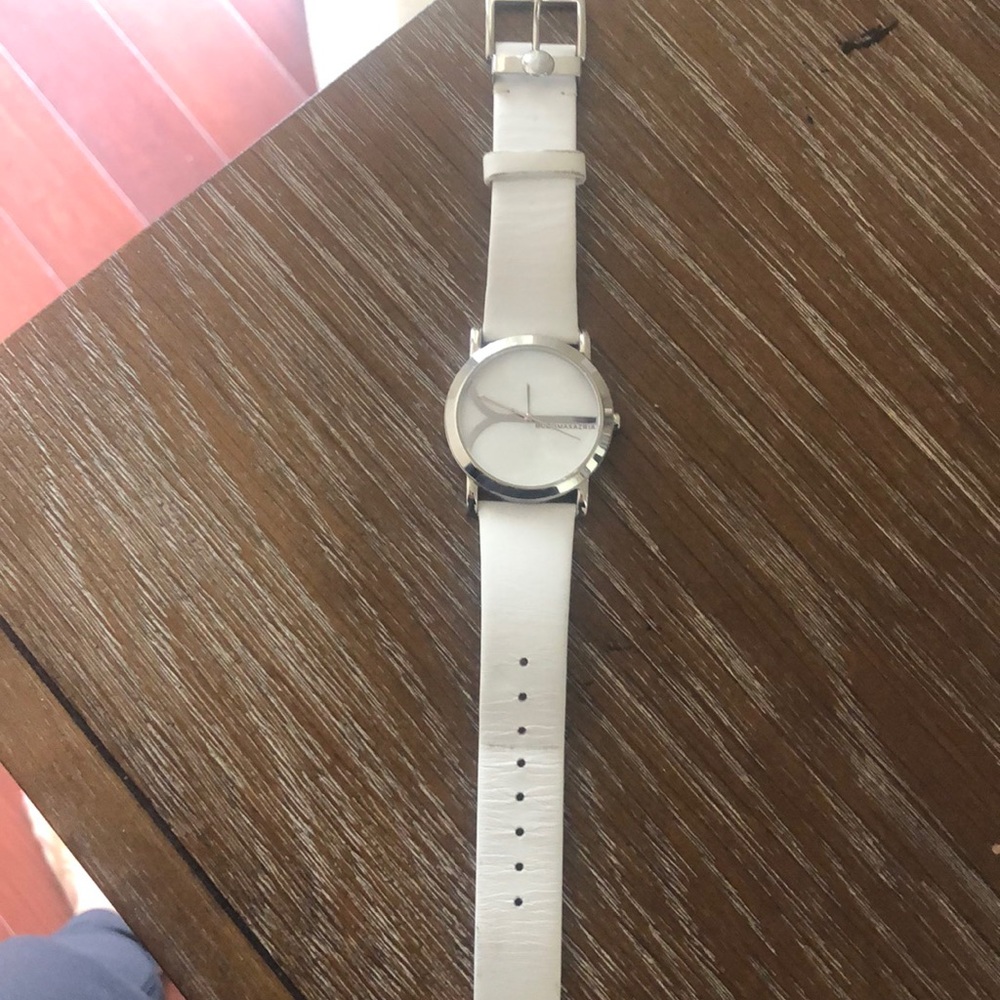 BCBG Maxazaria Leather watch